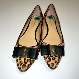 Leopard Print Flats Size 8.